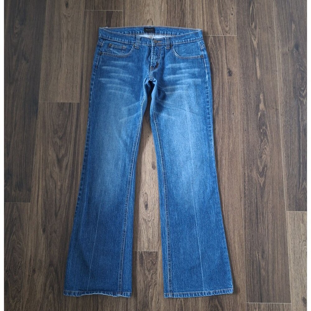 💙 The Limited Low Rise Straight Leg Size 10L Denim Jeans Casual Comfy 2000'